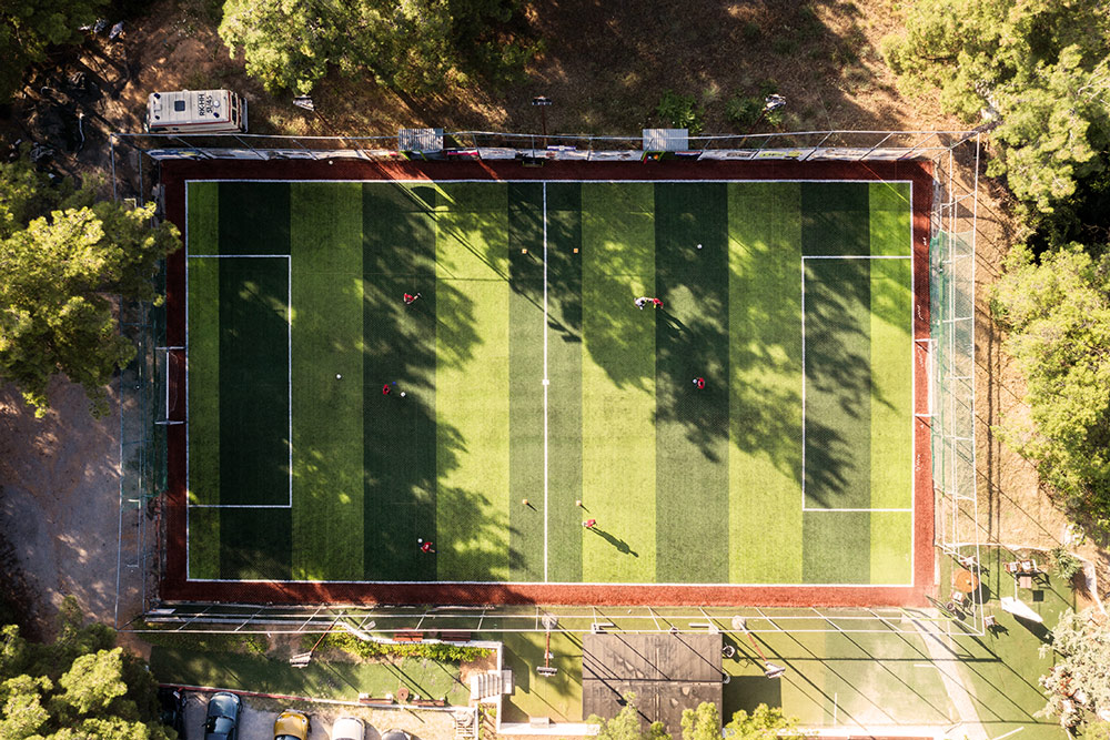 ποδοσφαιρικό γήπεδο της σχολης προπονητων