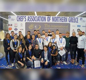 Διακρίσεις στον Διεθνή Διαγωνισμό Μαγειρικής Tέχνης Νοτίου Ευρώπης -DETROP