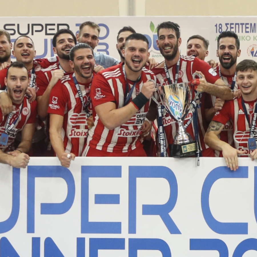 Κατάκτηση του Super Cup για την ομάδα handball ΟΛΥΜΠΙΑΚΟΣ/ΟΜΙΛΟΣ ΞΥΝΗ με μεγάλο χορηγό το ΙΕΚ ΑΛΦΑ